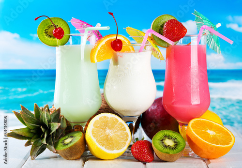 Photo: fruits cocktails fruits cocktails