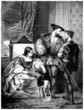 Illustration: Court Scene - 16th century Court Scene - 16th century