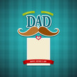 Vector: Happy fathers day greeting card Happy fathers day greeting card