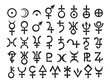 Astrological Signs of Planets (Extended issue of Characters)