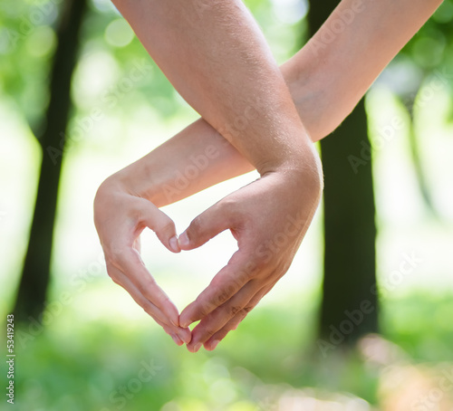 Photo: shape hands shape hands