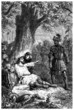 Death of the wounded Knight - 16th century