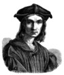 Illustration: Portrait : Italian Man - Renaissance - 16th century Portrait : Italian Man - Renaissance - 16th century