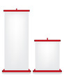Roll up banner red