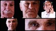 elderly men collage