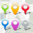 Vektor: Map Markers Map Markers