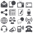 Vector: Communication icons Communication icons