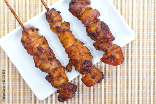 Photo: Chicken satay Chicken satay