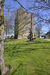 Ruined keep at Domfront in France