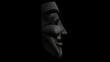 Anonymous mask seamless rotate loop