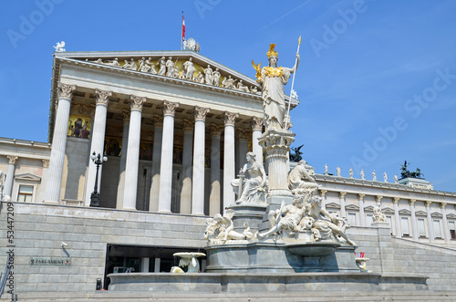 Photo: parlament wien parlament wien