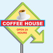 Vettoriale: Sign cafes Sign cafes