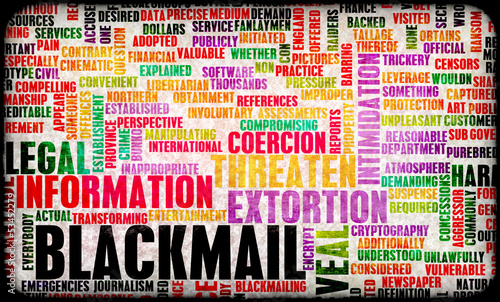 Illustration: Blackmail Blackmail