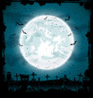 Halloween cemetery