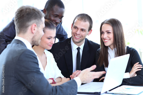 Photo: Business meeting in an office Business meeting in an office