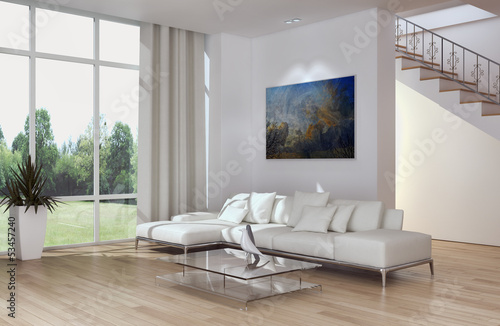 Illustration: Living room Living room