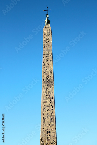 Photo: Obelisk Flaminio in Rom Obelisk Flaminio in Rom