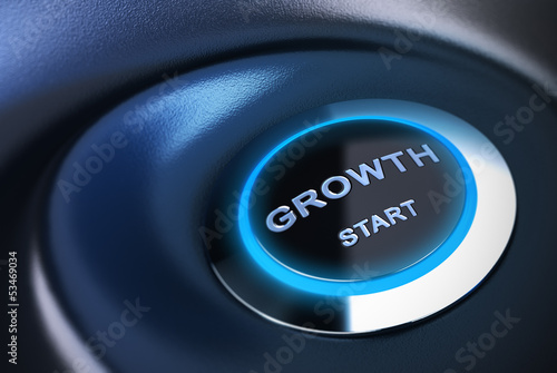 Illustration: Restarting or Stimulate Economy, Growth Engine Restarting or Stimulate Economy, Growth Engine