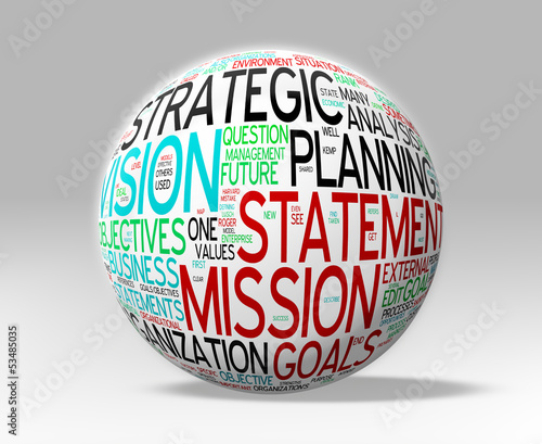 Illustration: Strategy Planing concepts on a globe isolated with clipping path Strategy Planing concepts on a globe isolated with clipping path