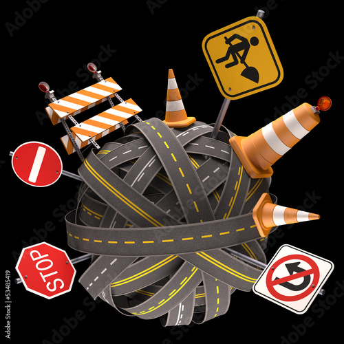 Illustration: Road Sign Road Sign