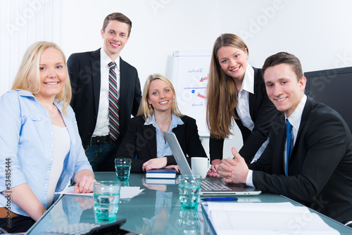 Photo: apprentices in a meeting apprentices in a meeting