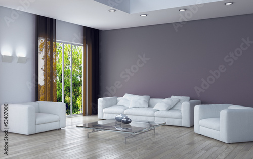 Illustration: Living room Living room
