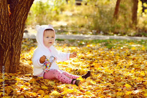 Photo: bright fall for baby bright fall for baby