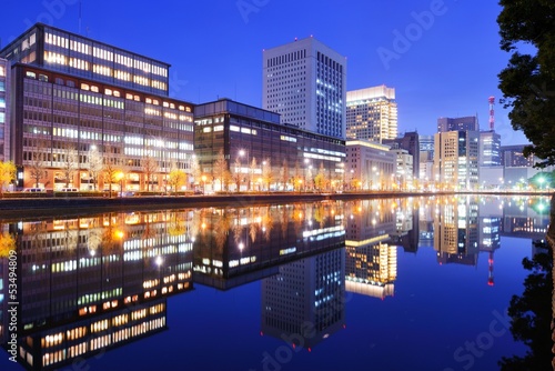 Photo: Marunouchi Business District of Tokyo, Japan Marunouchi Business District of Tokyo, Japan