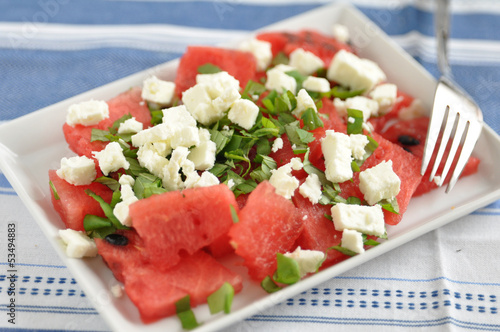 Photo: Wassermelonen Feta Salat Wassermelonen Feta Salat