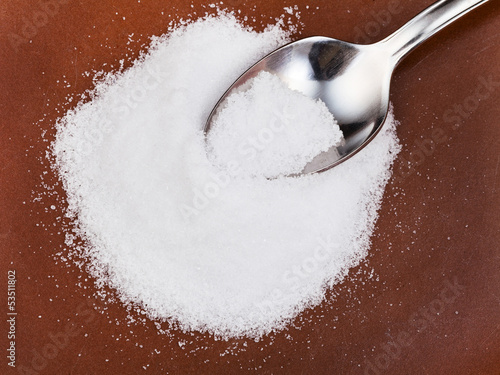 Photo: handful of Crystalline fructose handful of Crystalline fructose