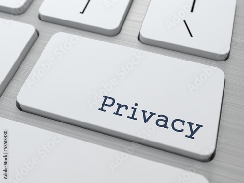 Illustration: Privacy Concept. Privacy Concept.