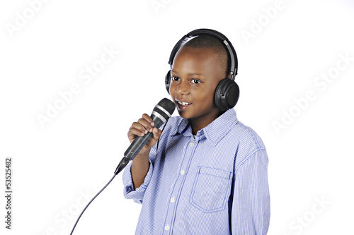 Photo: Disc Jockey Boy Disc Jockey Boy