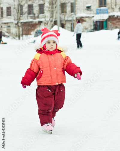 Photo: girl in the skate girl in the skate