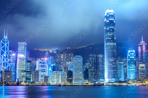 Photo: Hong Kong City Night View Hong Kong City Night View