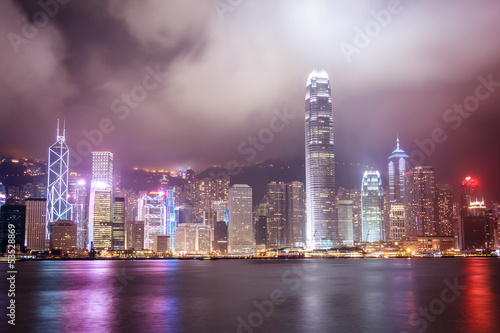 Photo: Hong Kong City Night View Hong Kong City Night View