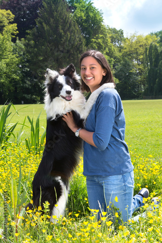 Photo: Dog friendship Dog friendship