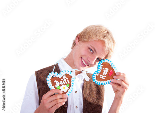 Photo: Teenager mit Herz Teenager mit Herz
