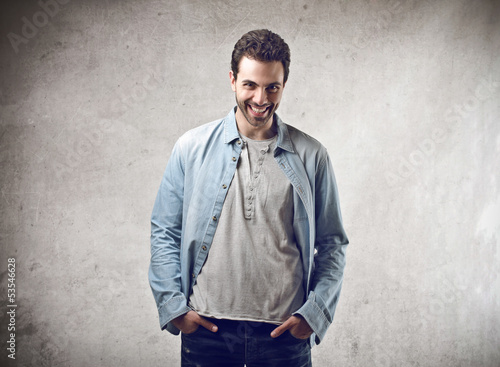 Photo: young man young man