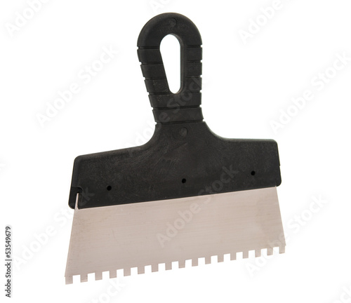 Photo: palette knife isolated palette knife isolated