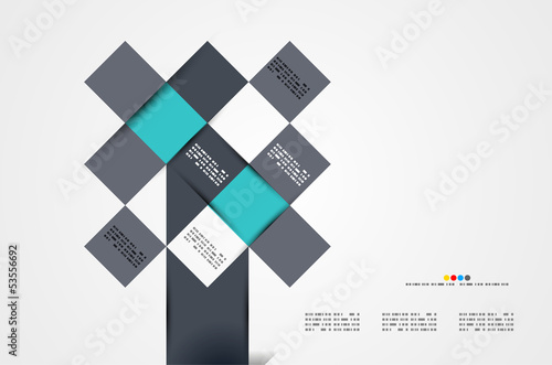 Vector: Modern geometrical abstract template Modern geometrical abstract template