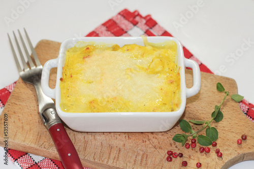 Photo: gratin de fruits de mer gratin de fruits de mer