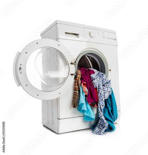 Photo: washing machine washing machine