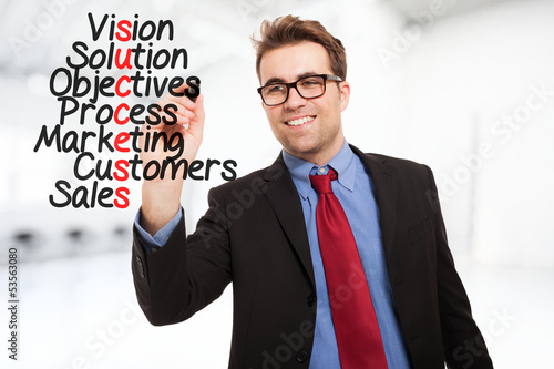 Photo: Success concept Success concept