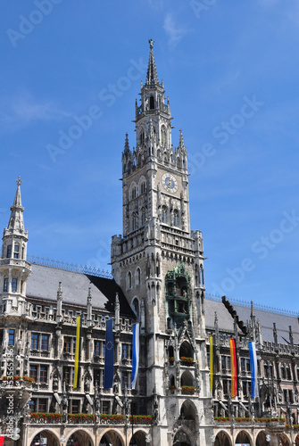 Photo: New Town Hall in Munich, Germany New Town Hall in Munich, Germany