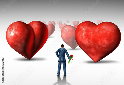 Illustration: Search For Love Search For Love
