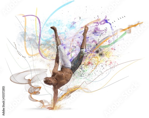Photo: Modern dancer Modern dancer
