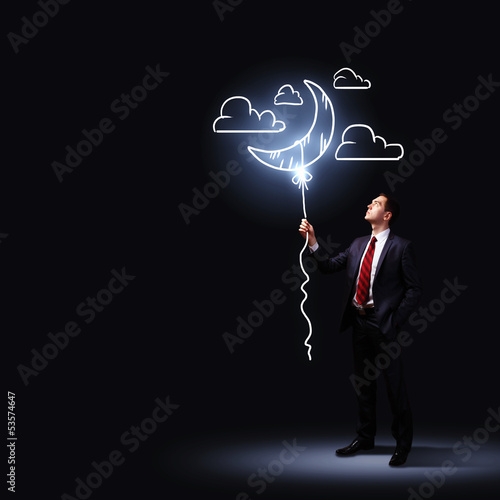 Photo: Businessman in black suit Businessman in black suit