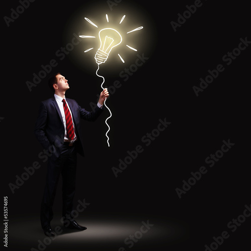 Photo: Businessman in black suit Businessman in black suit