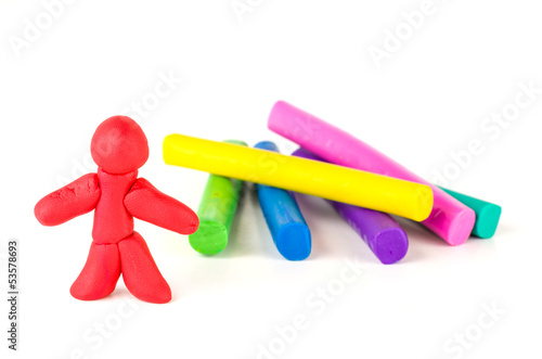 Photo: Figur aus Knetmasse Figur aus Knetmasse