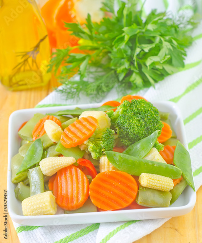 Photo: raw vegetables, mix vegetables raw vegetables, mix vegetables